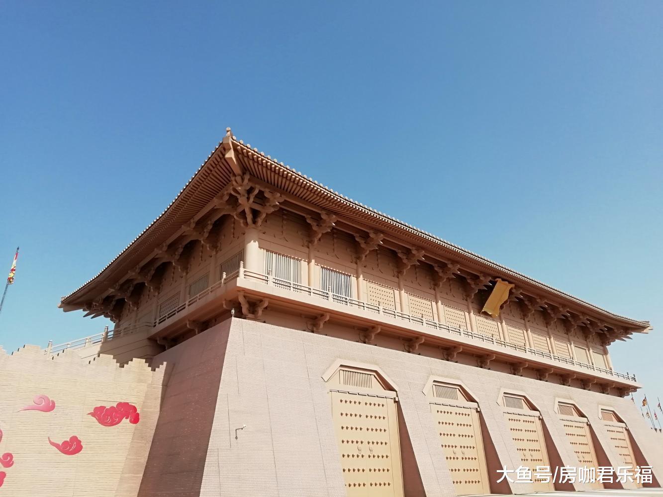 西安大明宮國家遺址公園丹鳳門廣場：西安年最中國現場實拍
