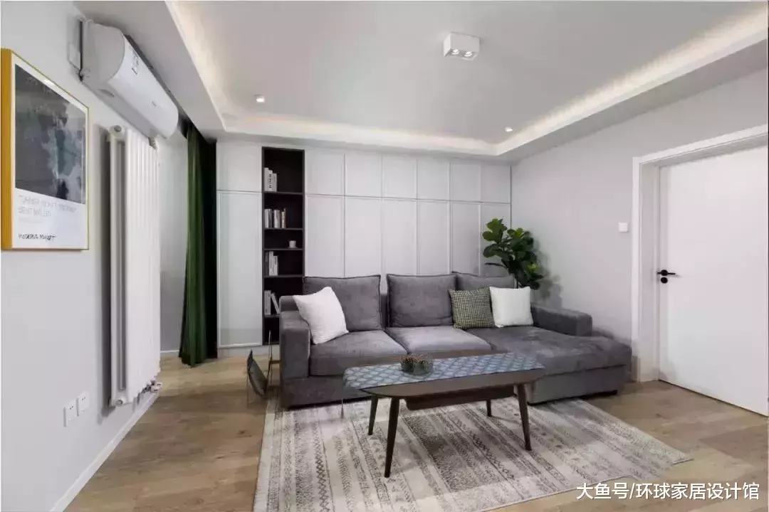 惊! 80㎡老房焕新, 改了4处墙体, 格局大不一样!