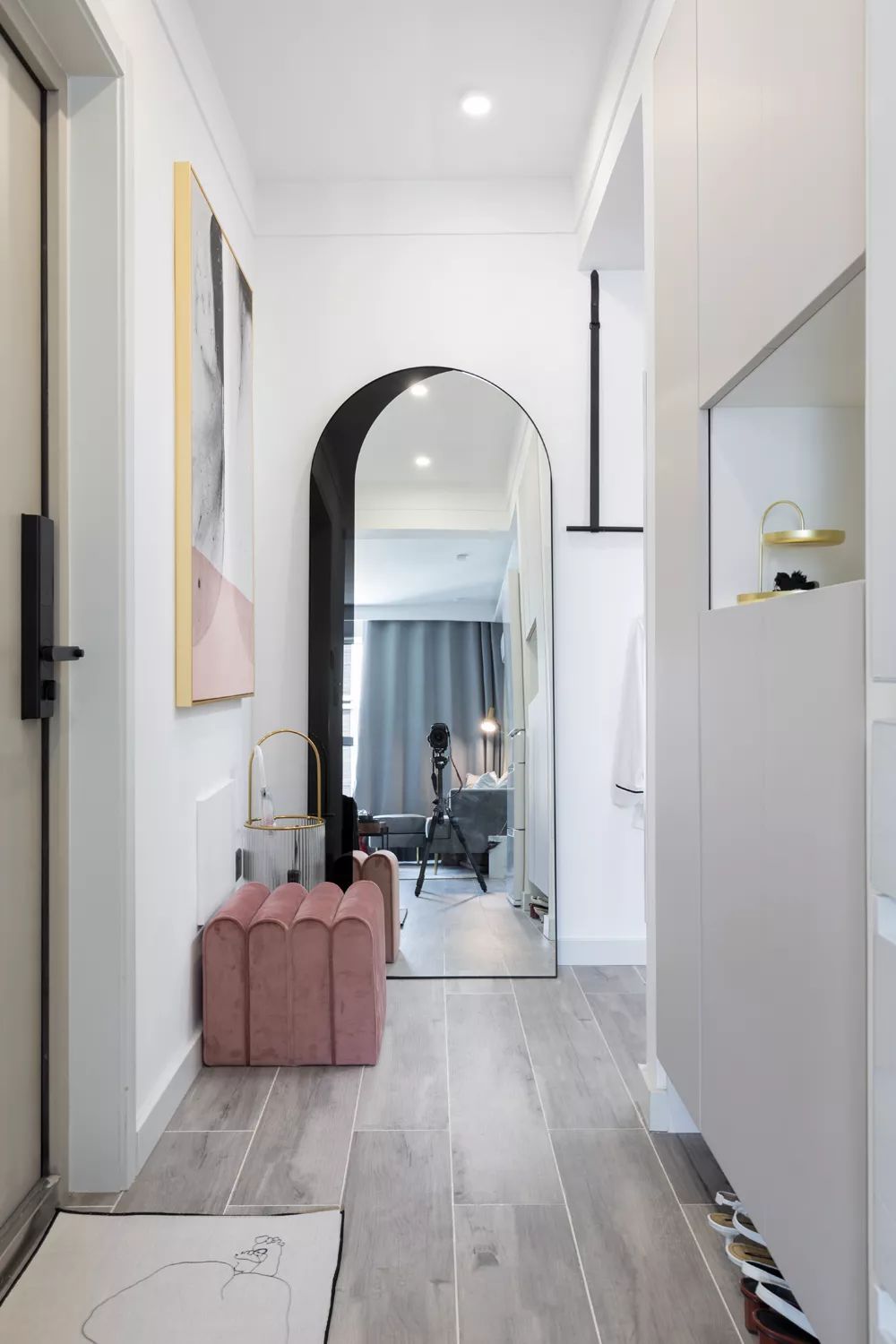 51㎡现代简约，有个爱收纳的女主人，简洁的小房也动人