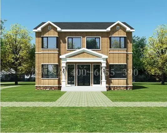 这23款经济又适用的二层别墅你看了吗？内附平面图、效果图！