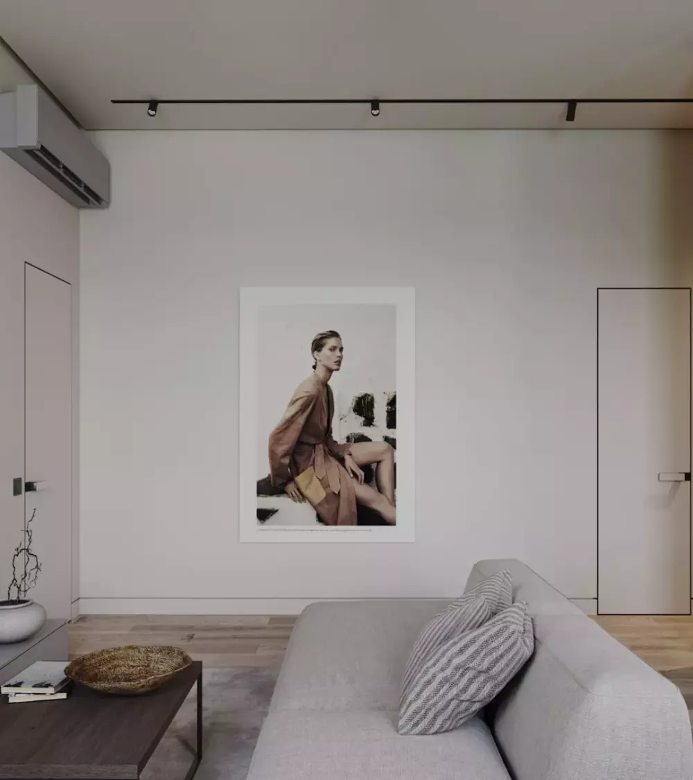 杭州的66平极简风小户型, 一两人居住的舒适小窝