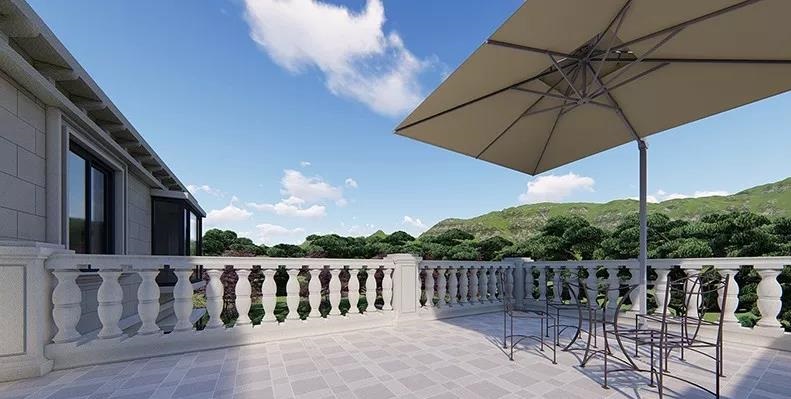 坡屋顶、前后院、车库一应俱全！