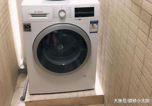 阳台装洗衣机要加多这个东西！