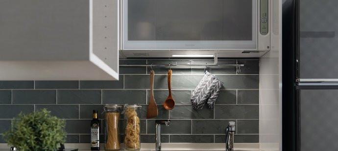 59平米小户型，一进门镂空隔断，太漂亮了，电视墙这样装，真明智