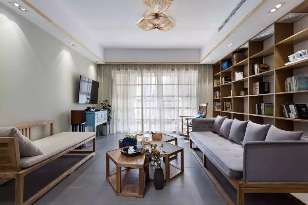 小户型客厅不以电视为中心, 那么该如何去设计?