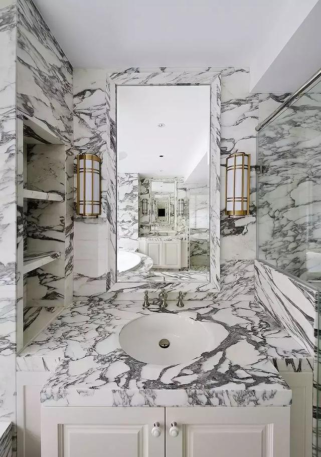 这才是大理石装修出来的房子，惊艳无比，美得“一塌糊涂”！