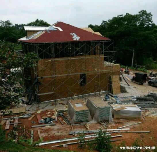 老爹的面子问题害了我, 砸48万建轻钢结构两层小别墅不敌框架结构