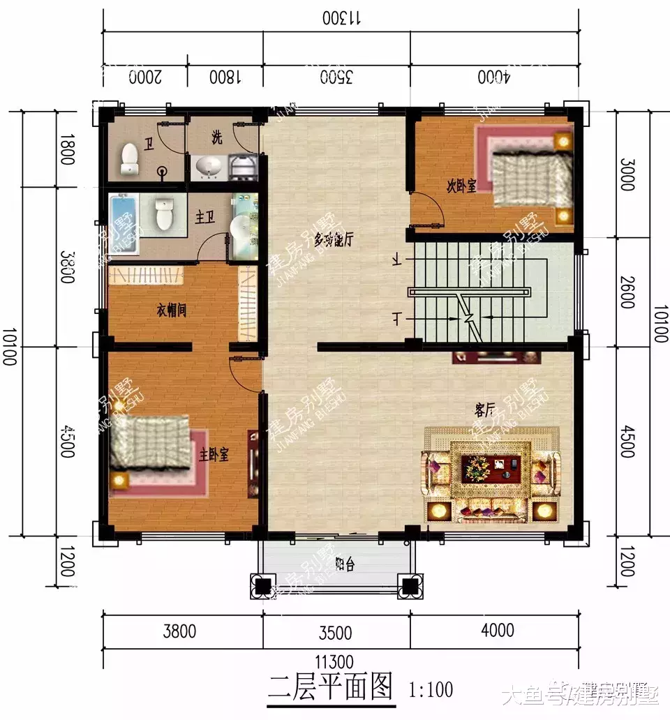 建在浙江農村的兩棟別墅，這樣的戶型，可能你們村也有人建過