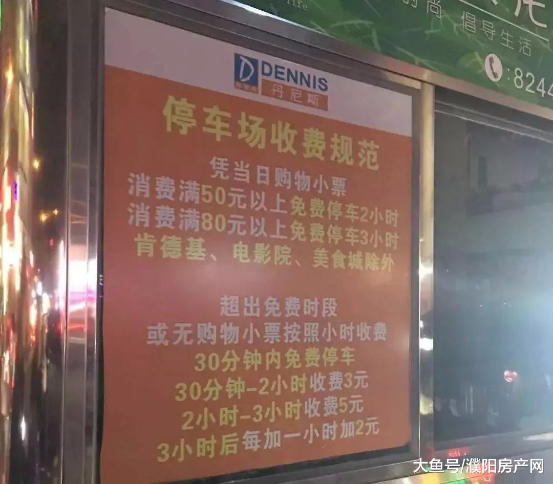 濮阳各商圈、小区及医院停车费用来了！你知道多少吗？