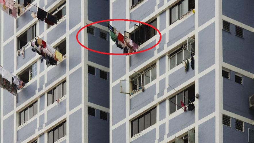 香港出差发现一户人家晾衣，做法简直精明，建议大家学学，涨见识了