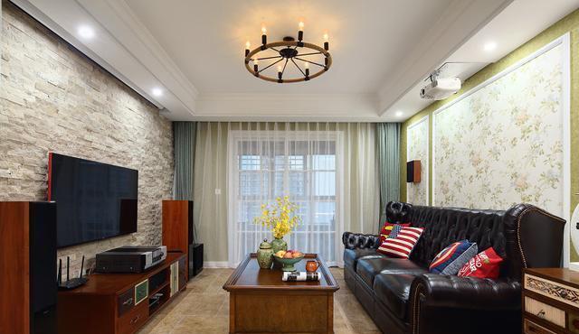 晒晒闺蜜的120平新房，头一次看到客厅这样装，美得让人好羡慕！