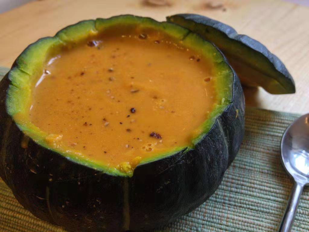 按这种方法做南瓜汤，即使你是第一次做饭，也会和韩餐馆里的一样好喝