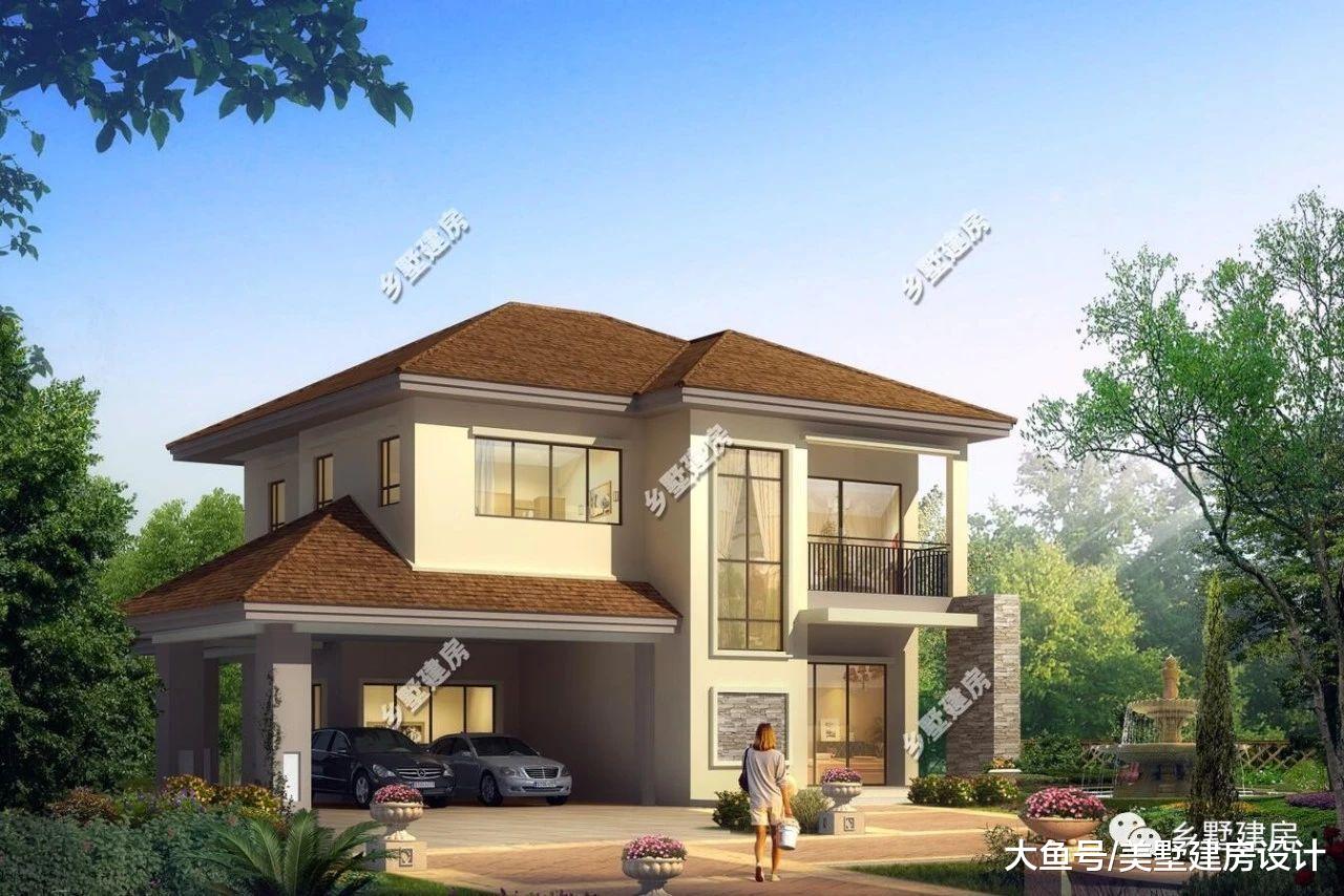 6款带车库二层别墅，第4款最豪华，第6款最受欢迎只要16万？