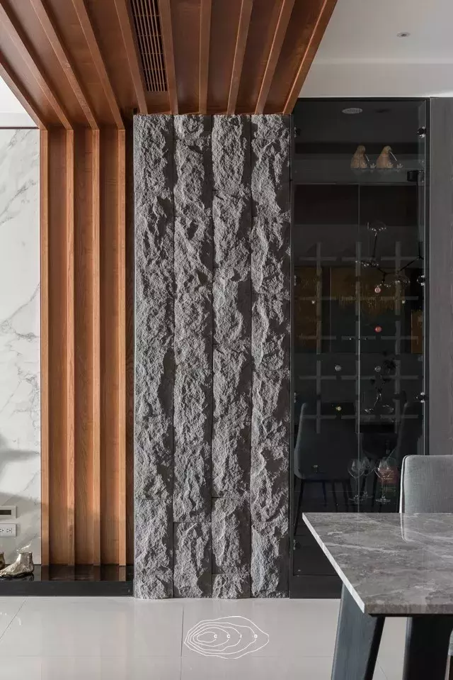 264㎡现代舒适家居, 多元素的设计融合