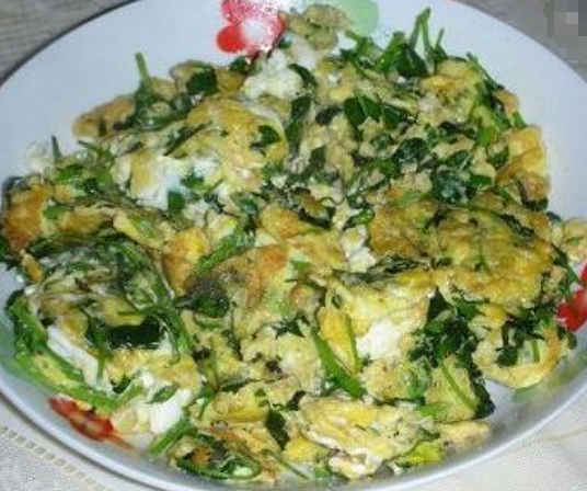 黄花菜炒鸡蛋，老人小孩都爱吃，隔壁小孩都馋哭了
