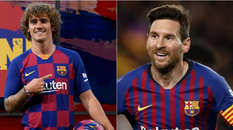 巴塞罗那新签球星格里兹曼憧憬新赛季，并期待与梅西并肩作战