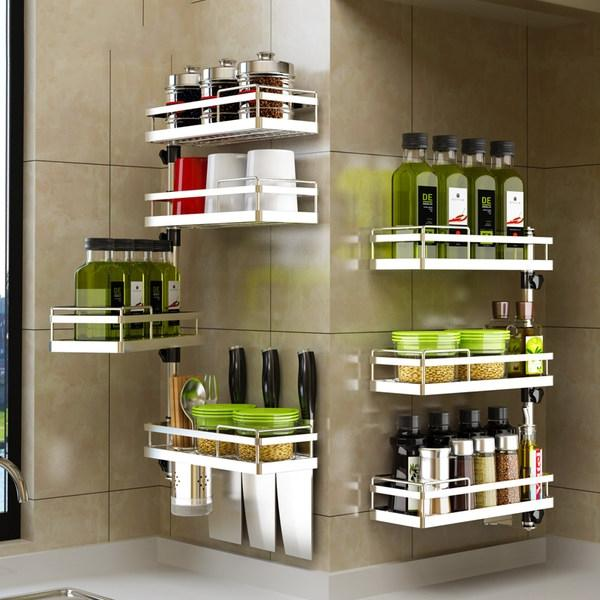 别把油瓶调料全堆灶台上！学北京女人这样布置，美观不占地