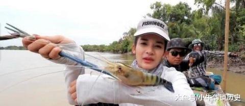 湄公河一天可以钓10多斤大河虾，这种超大的巨型河虾见过吗？