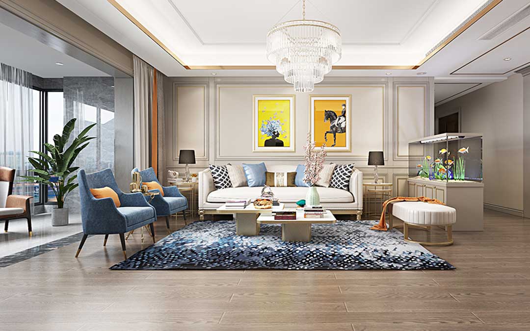 永和坊200㎡现代轻奢案例赏析