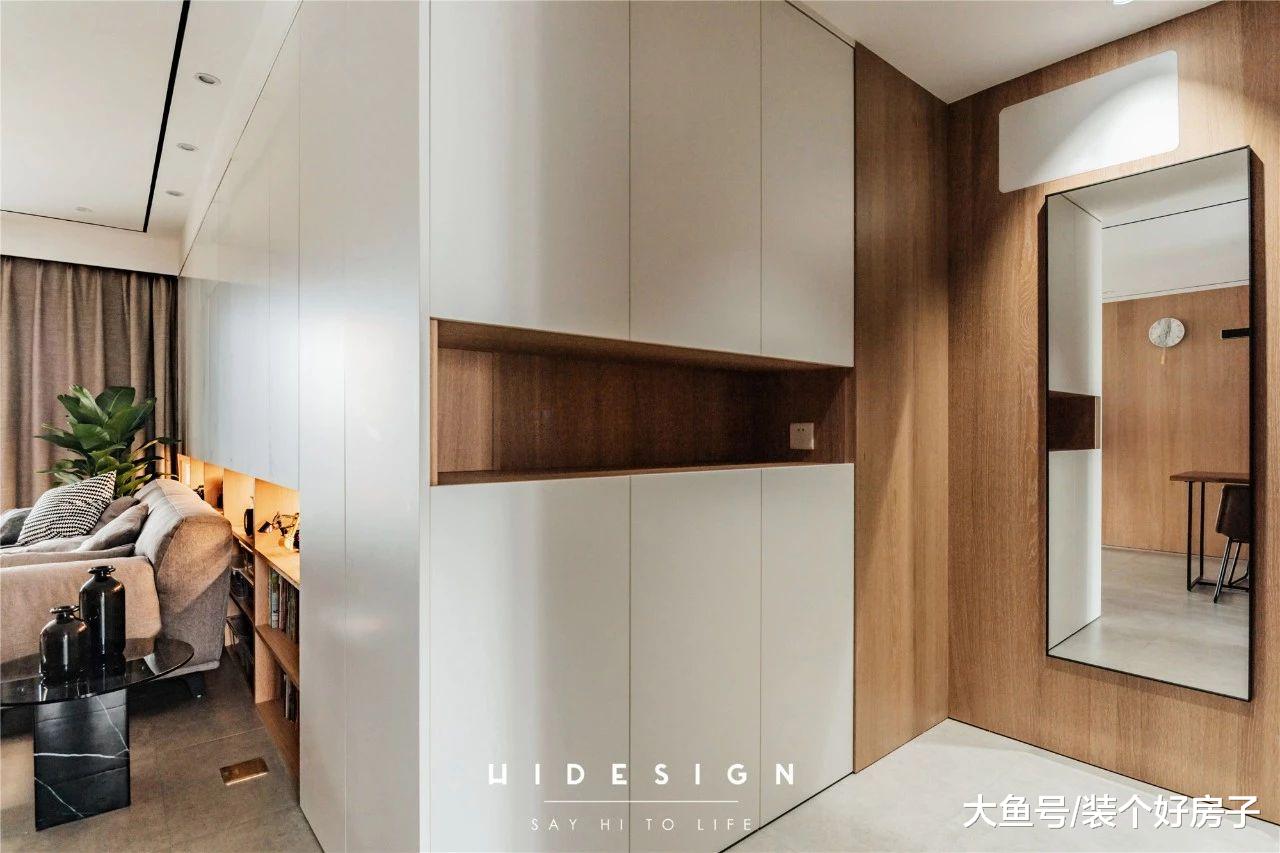 合理利用每1㎡，她100㎡的家原地多出20㎡，2室变3室，还有超大岛台餐桌！