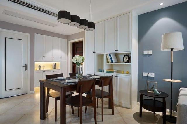 101㎡现代美式三居室，收纳功能强大，最喜欢儿童房的组合家具