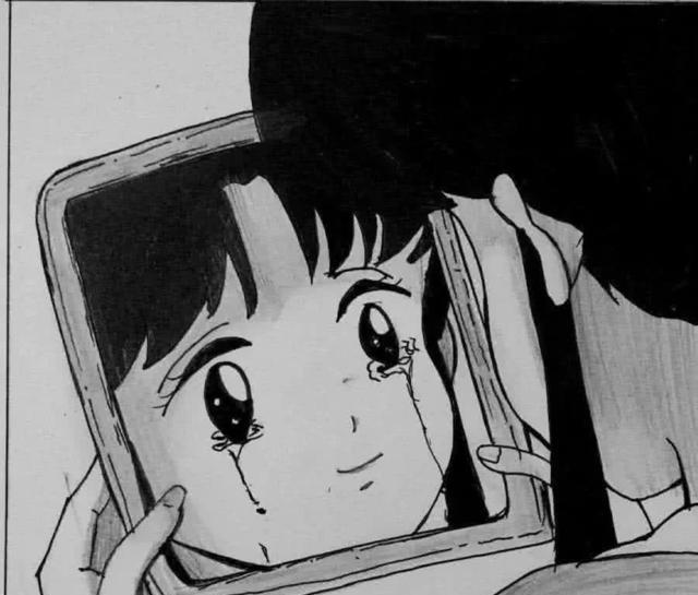 失恋·壁纸：舍不得删的置顶还是你，现在发消息只有红色感叹号！