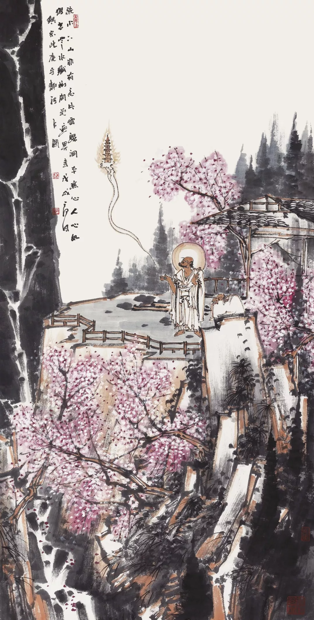 华梦艺术馆热烈祝贺“游心太玄——鞠占圃中国画作品展”隆重开展