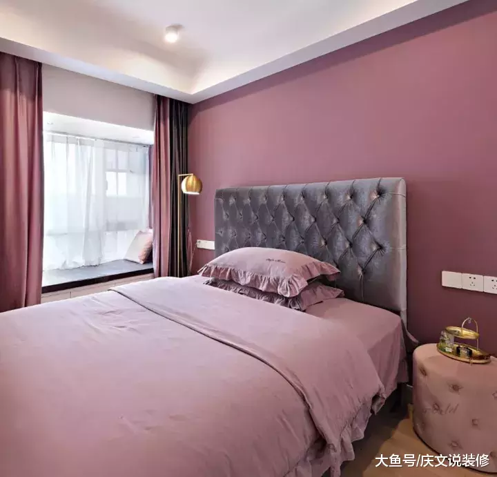装修有粉色墙面设计，你家就是这栋里面最“靓”的家