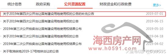 核实安置及回购事宜，福州取消市区两幅土地出让！