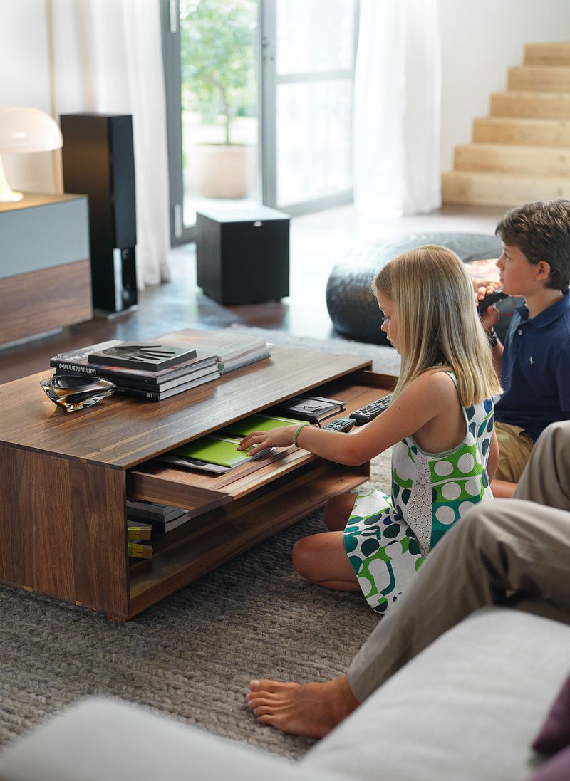 房子越住东西越多，没有储物创造储物！看看这5种能收纳的茶几