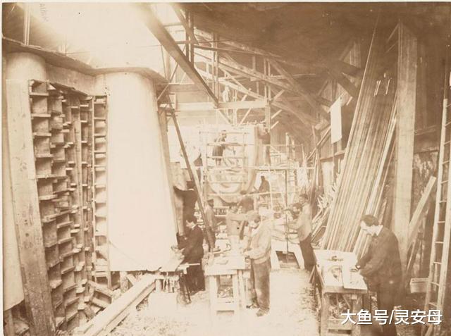 自由女神像是这样建成的，看百年前人们是如何建造这样的大工程