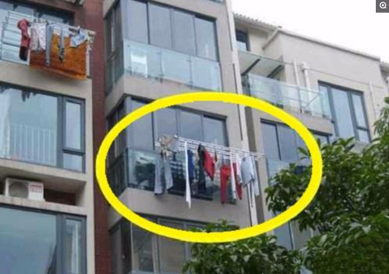 浙江出差, 偶然发现一户人家阳台, 设计真高级! 拍下回家照着装