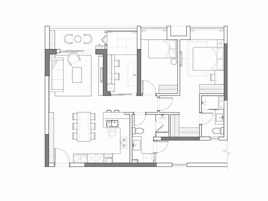 120㎡现代轻奢，优雅禅意，有档次