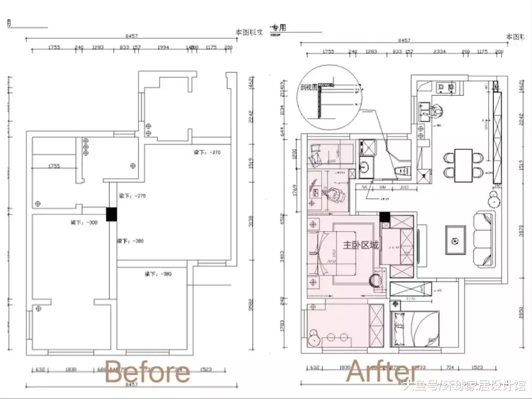 70㎡二房小戶型，8W打造文藝北歐風，收納爆棚！