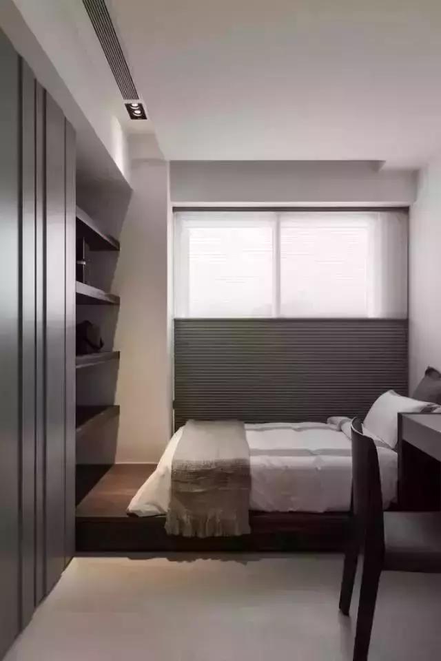 现如今地台卧室设计悄然流行开来，榻榻米已经落伍啦
