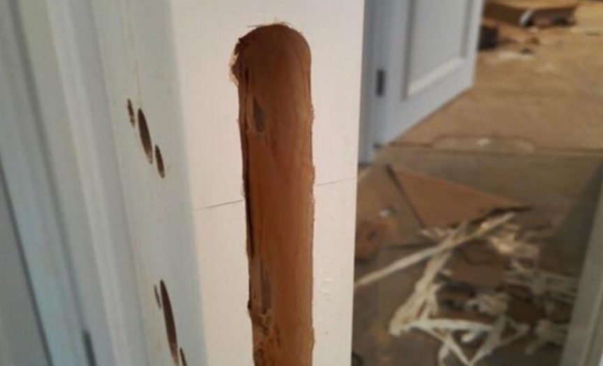 木门有问题，师傅却说我不懂，而把照片给他看后，他不说话了