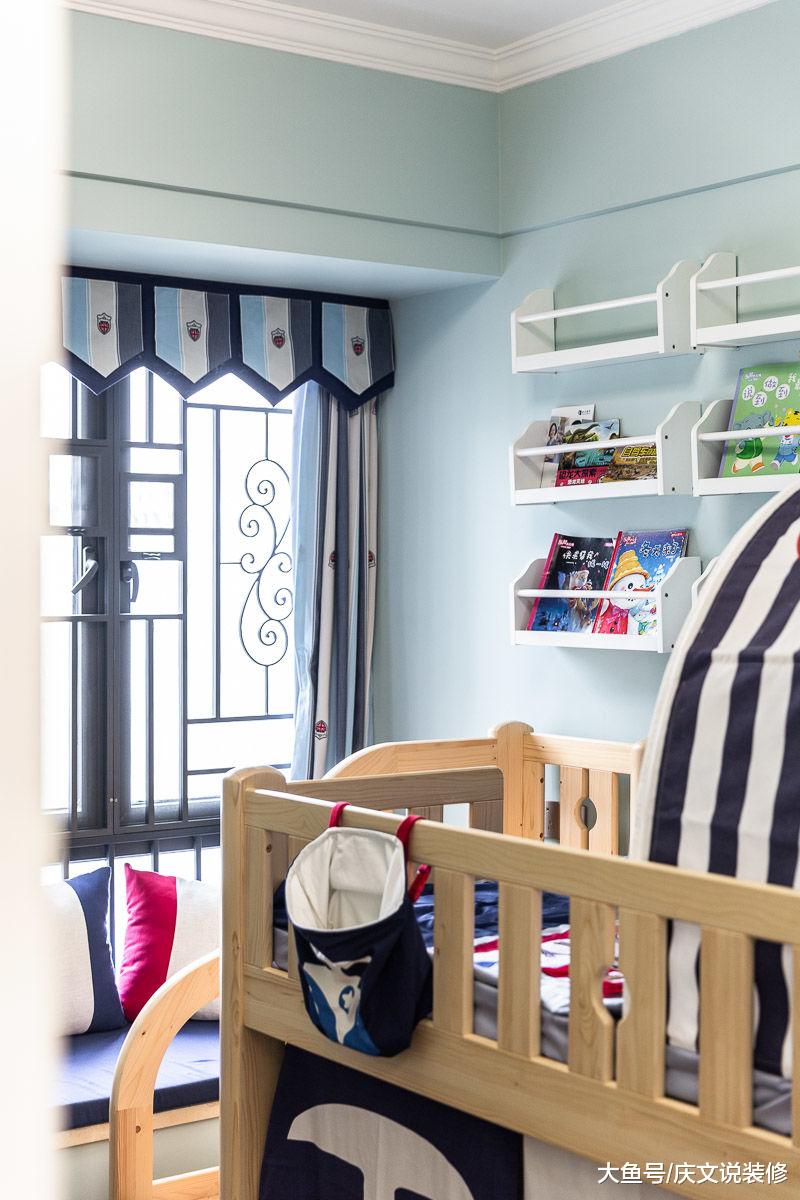 美式风格之家承载幸福和甜蜜，两口之家升级为一家三口