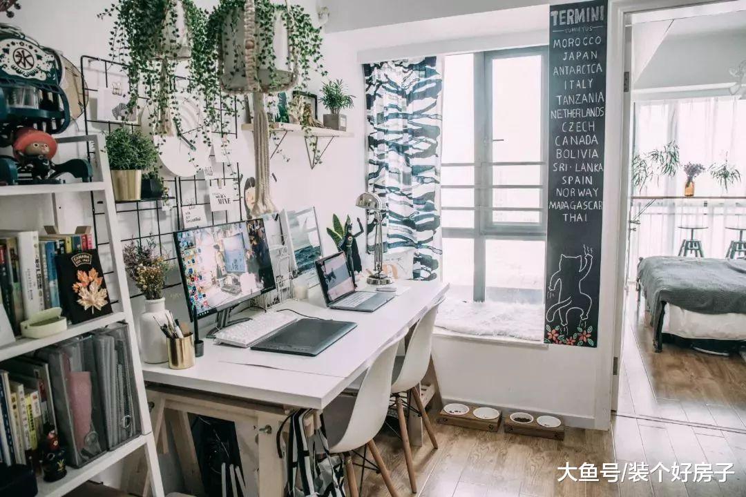 90后夫妻爆改39㎡二手房, 惊艳了朋友圈! 过得好不好, 与钱无关!