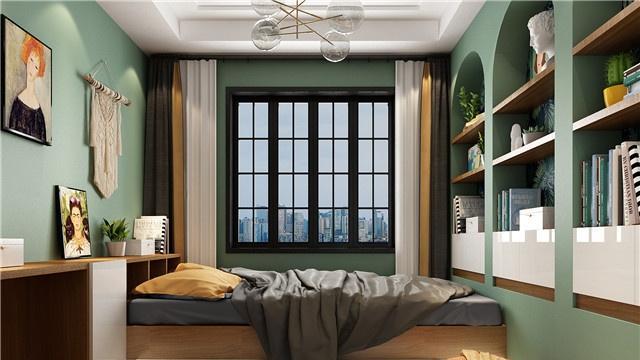 书房这样装，收纳/工作/睡眠三不误