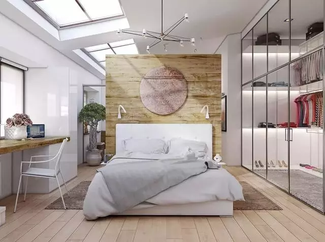 卧室别再装传统衣柜了，如今流行透明衣柜，美观时尚更大气！