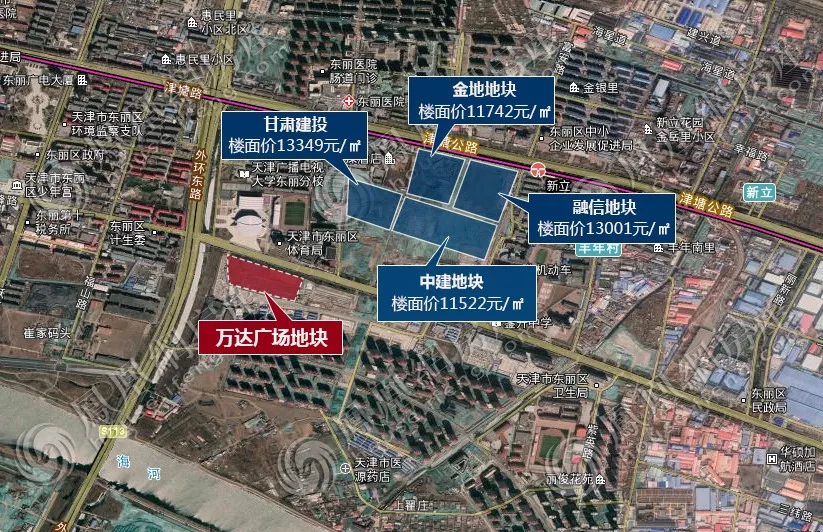 历时4个月！东丽先锋路万达广场规划首次曝光