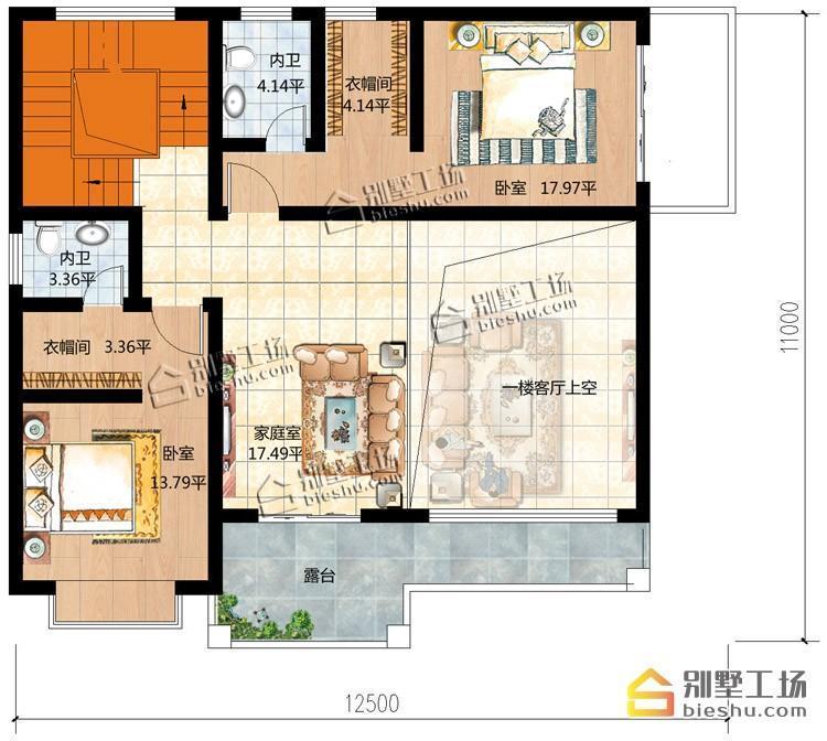 5款開間13m內農村熱門別墅圖紙，造價最低22萬