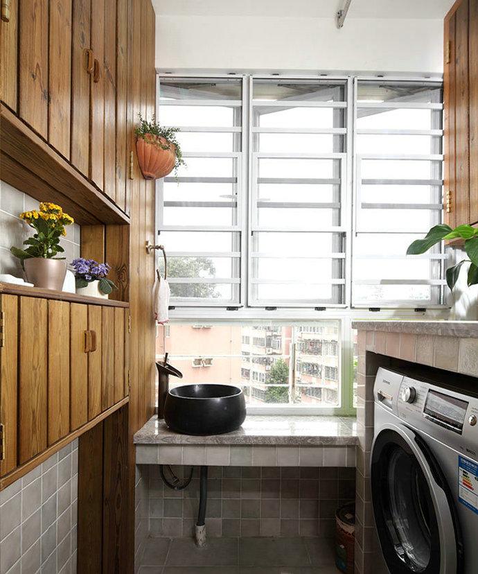 90平清新美式混搭風 ，小清新的秋季，給家一片落葉金黃~