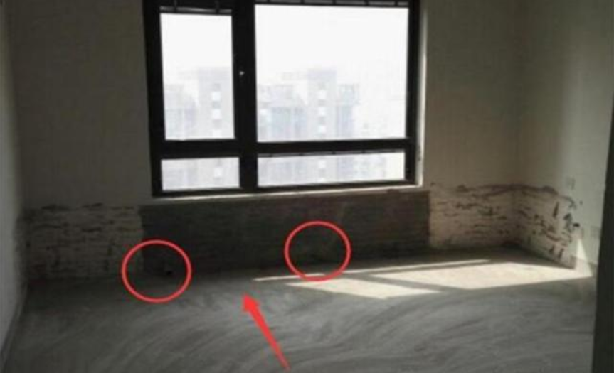 飘窗砸掉出现钢管，自己都愁坏了，而师傅却说我运气很好