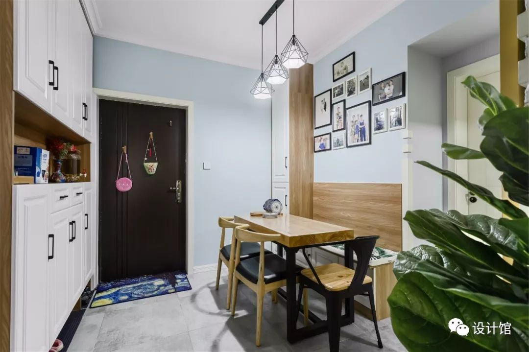 72㎡现代北欧风，三房两厅还带休闲区，空间收纳强，清新又舒适！