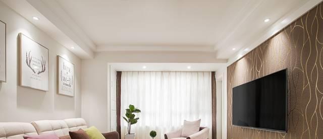 老公花30万装新房，一进门把人迷住，客厅太漂亮了，钱花的值了！