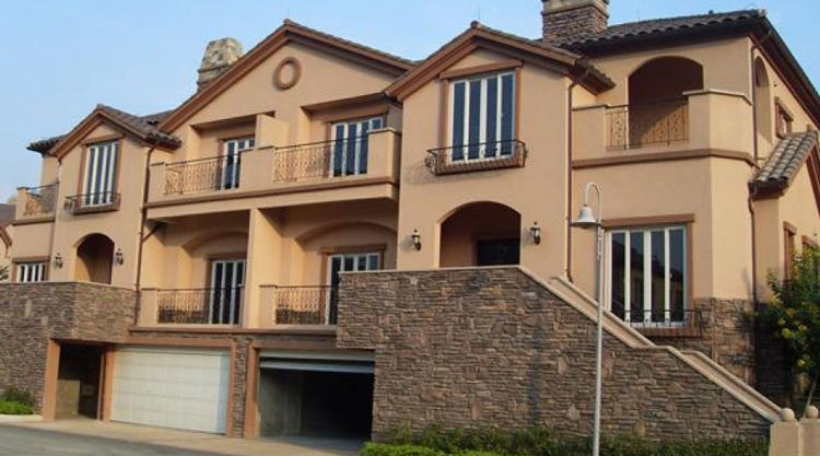 自建别墅做外墙水包砂，颜色应该如何搭配更合理