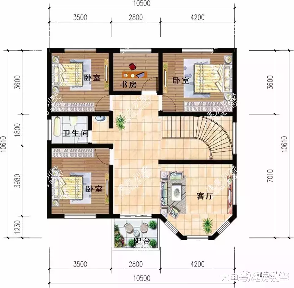 外观相似度近九成的自建房户型，花20多万建，是每个人的梦想