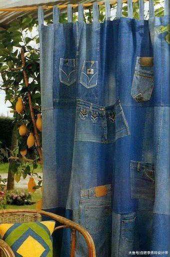 答应我，破旧牛仔裤不要扔了，布料结实剪一剪当花盆用，真是太有才了
