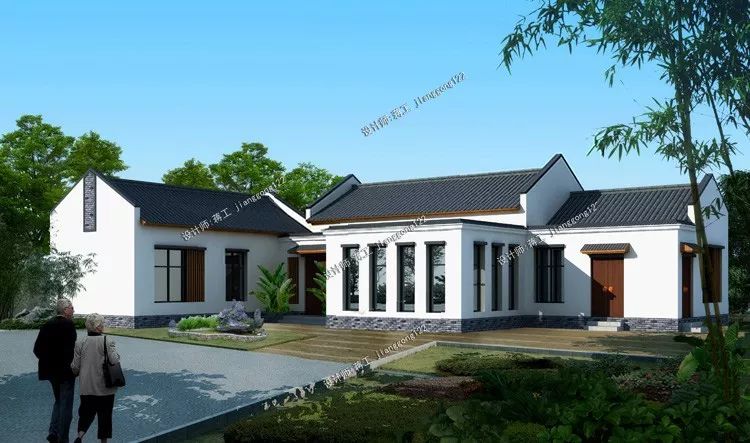 6款一层农村别墅，比楼房舒适又省钱，住30年没问题